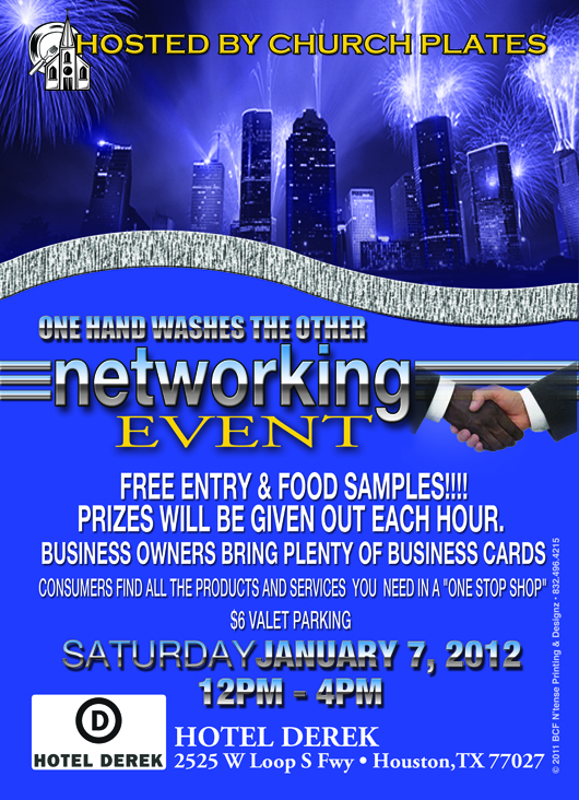 “ONE HAND WASHES THE OTHER” NETWORKING EVENT