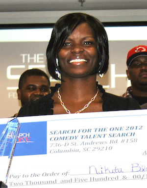 &#8220;The Search For The One&#8221; 2012 Comedy Competition Announces Comedian Nakitta B. Winner