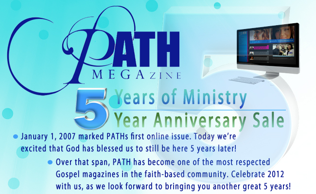 Path MEGAzine Celebrates 5 Years with Advertising SALE!
