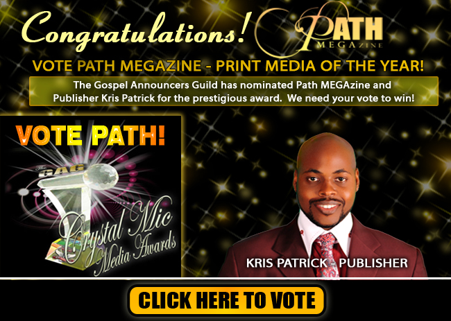 Path MEGAzine Nominated for a Crystal Mic Media Award!  We Need Your Vote!