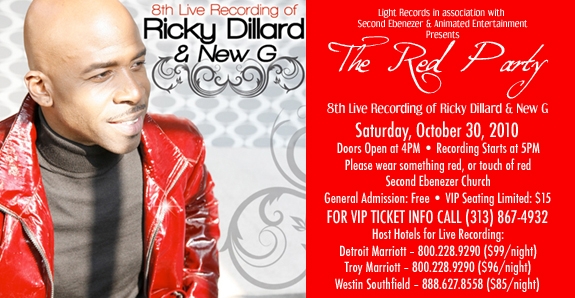 Word Has It: Ricky Dillard to Host Live Recording in Detroit