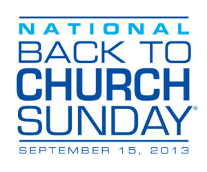 20,000 churches pledge to participate in National Back to Church Sunday on September 15