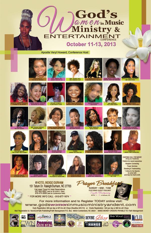 Apostle Veryl Howard Presents God’s Women In Ministry &#038; Entertainment Conference October 11th &#8211; 13th