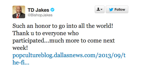 TD Jakes Helps Oprah&#8217;s Lifeclass Score Highest Rating Yet
