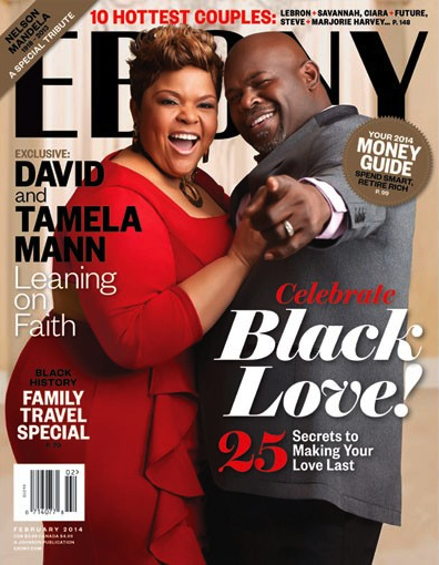 David and Tamela Mann to Grace Valentine&#8217;s Day Issue of EBONY Magazine