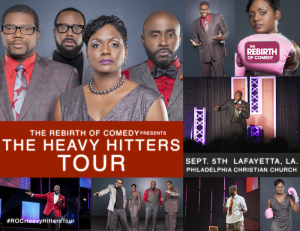 The Heavy Hitters Comedy Tour Starring Akintunde, Marcus D. Wiley, Chinitta Morris and Bone Hampton Draws Heavy Attendance