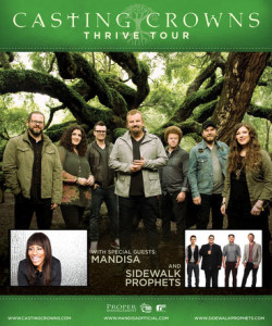 CASTING CROWNS EXTENDS SUCCESSFUL &#8216;THRIVE&#8217; TOUR THIS FALL WITH MANDISA