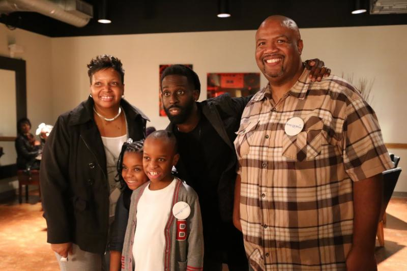 Tye Tribbett Supports Make-A-Wish Foundation by Visiting Sick 10 Year Old Boy [PICTURES]