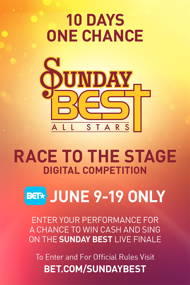 Sunday Best Announces New Online Video Competition for a Chance to Perform at Finale