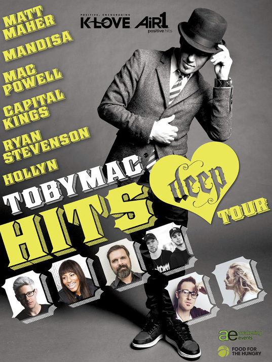 TobyMac Announces Lineup and Dates for 2017 &#8220;HITS DEEP Tour&#8221;