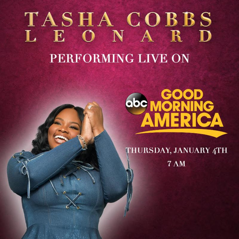 Watch Tasha Cobbs Leonard&#8217;s Performance on &#8220;Good Morning America&#8221;