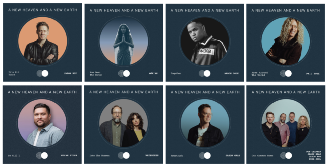 Jason Gray and Other Artists to Headline NYC Pre-Launch Concert for &#8216;A New Heaven And A New Earth&#8217;