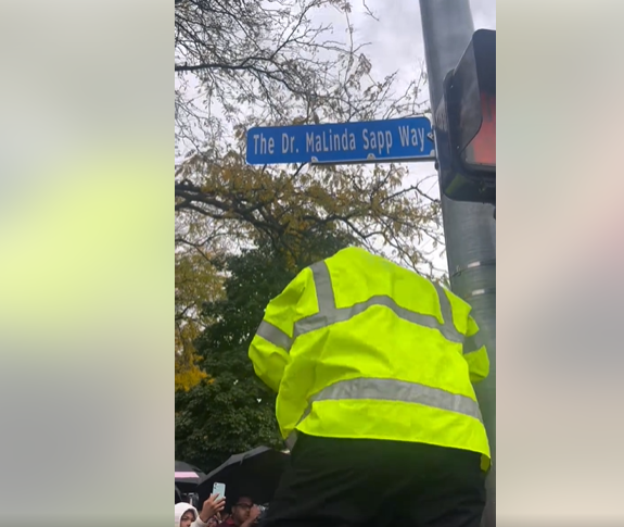 Marvin Sapp Honored with Street Naming for Late Wife Dr. Malinda P. Sapp