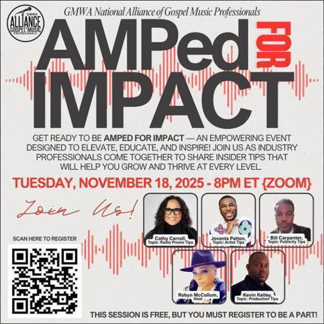 GMWA Hosts ‘AMPed FOR IMPACT’ Free Virtual Session, Nov 18