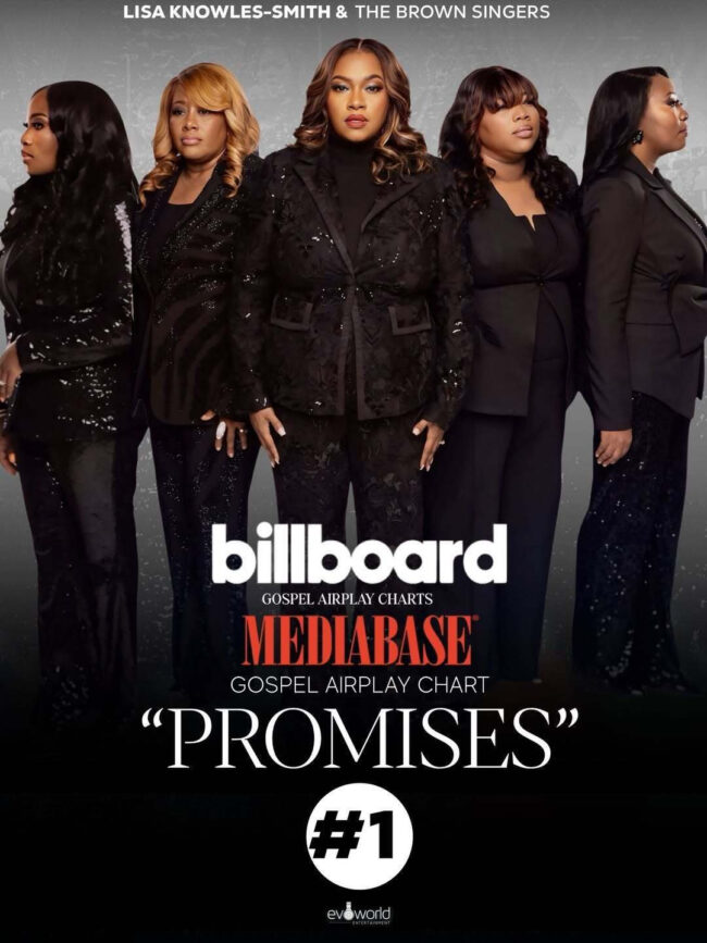 Historic #1 for Lisa Knowles-Smith & The Brown Singers