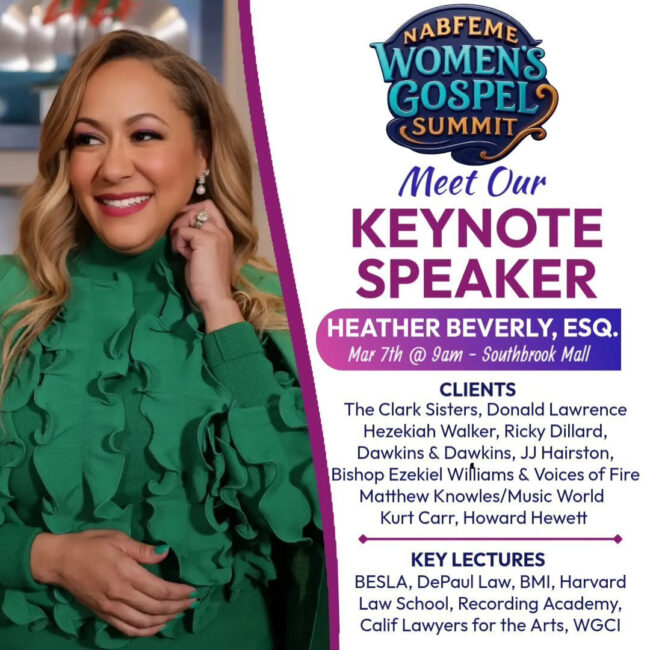 Women&rsquo;s Gospel Summit Brings Faith, Leadership, and Music Business Strategy to Memphis, TN On March 7th